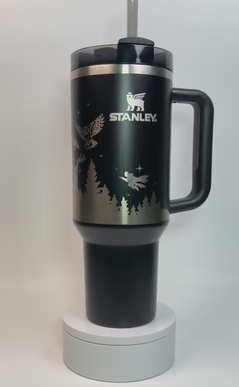 Harry Potter Custom Engraved Stanley Wrap Stanley Tumbler 40 oz engraved Limited Gift