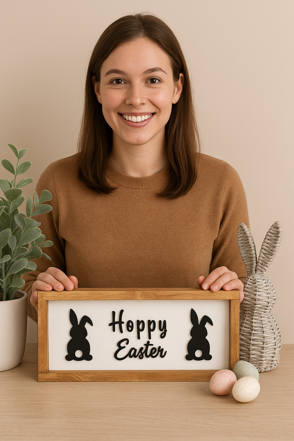 Easter Bunny Sign