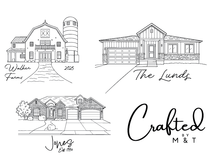 First Home Gift Sign Engraved Custom House Decor House Warming Gift for Relators Hand Drawn House New Home Buyer Grandparents House Gift