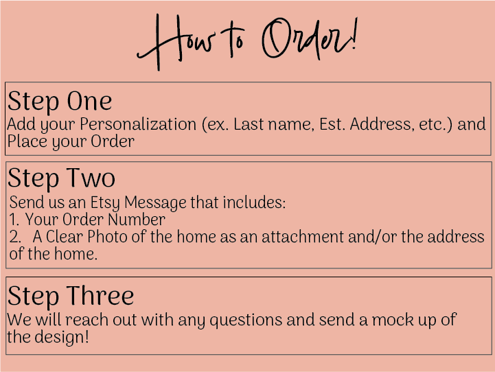 First Home Gift Sign Engraved Custom House Decor House Warming Gift for Relators Hand Drawn House New Home Buyer Grandparents House Gift