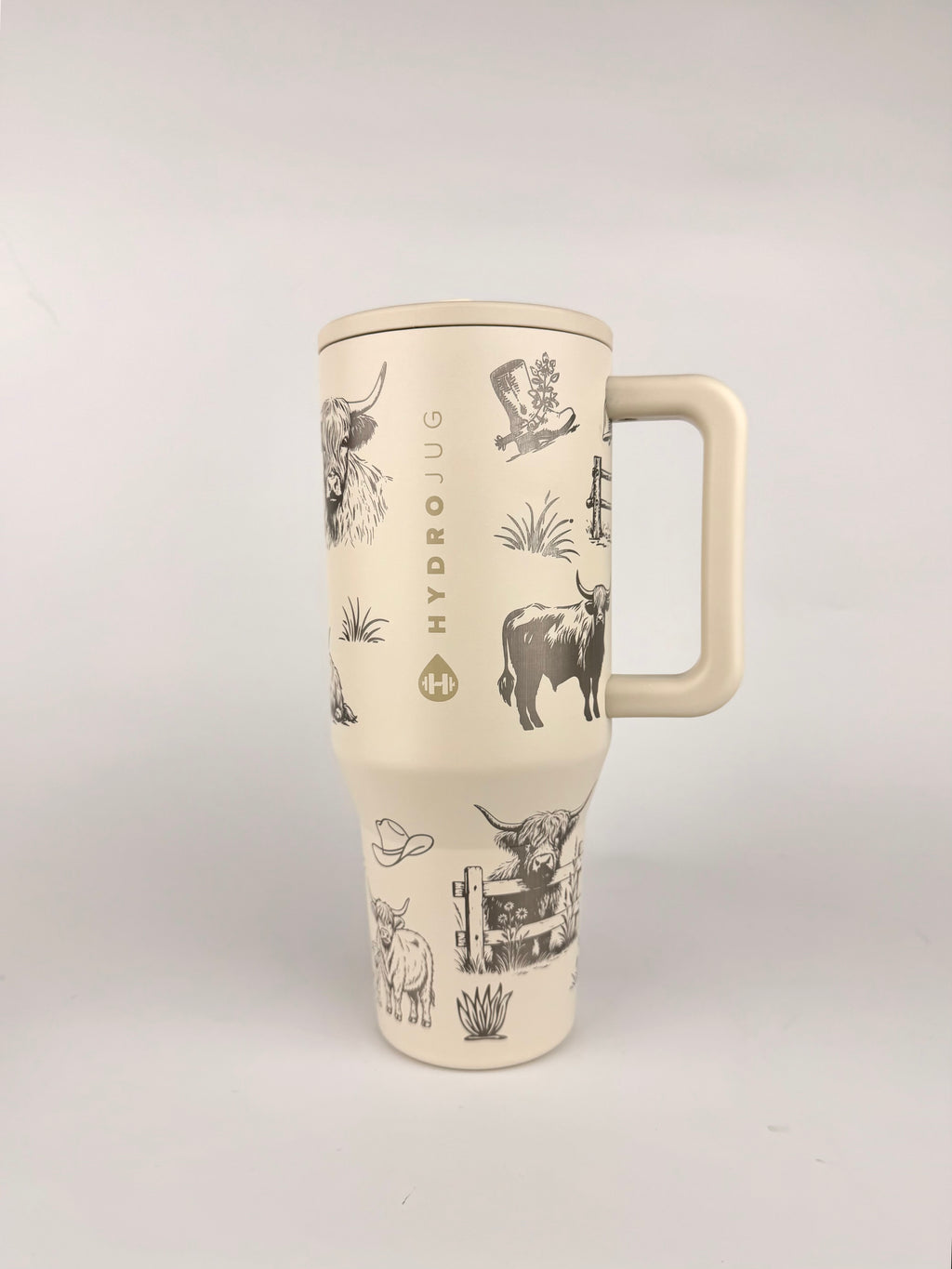Highland Cow Engraved HydroJug (32 oz & 40 oz)