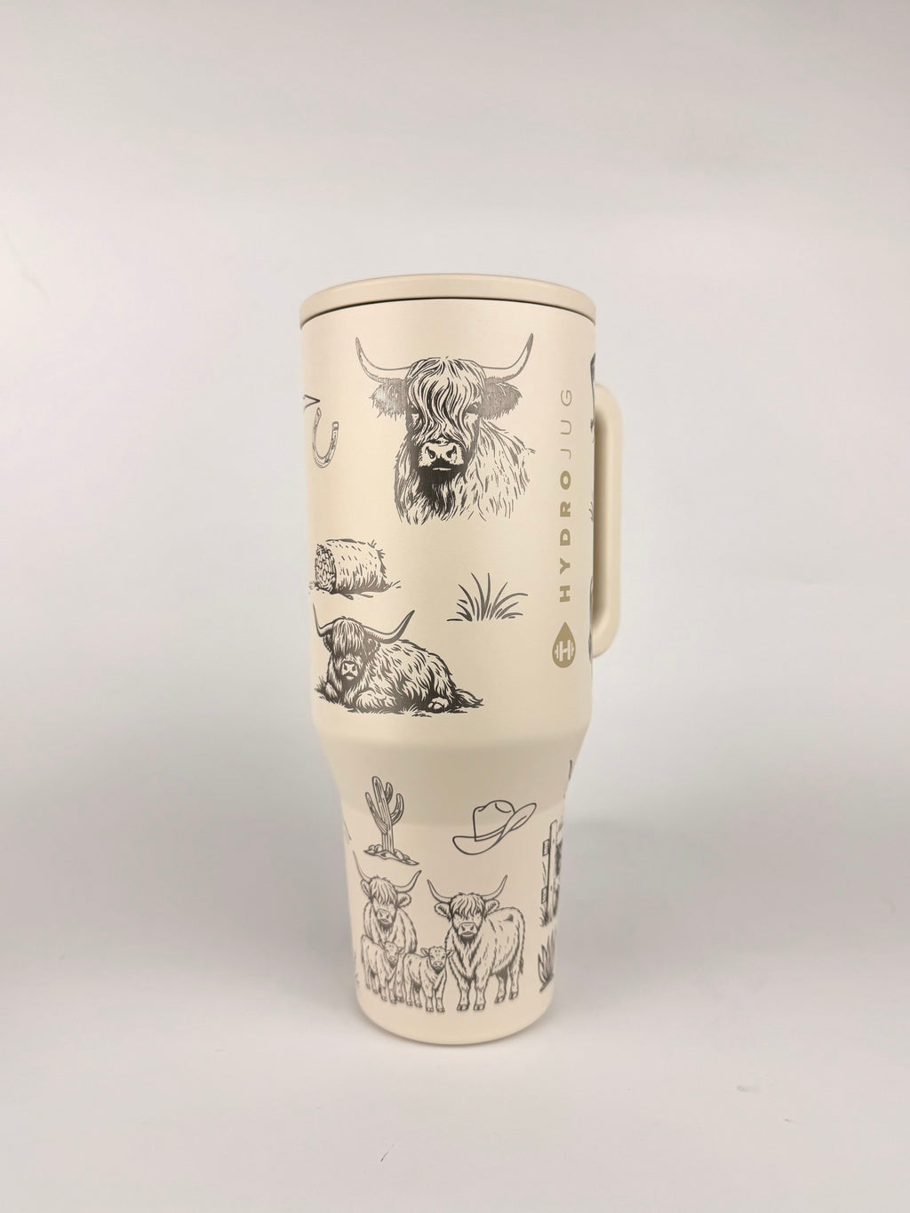 Highland Cow Engraved HydroJug (32 oz & 40 oz)