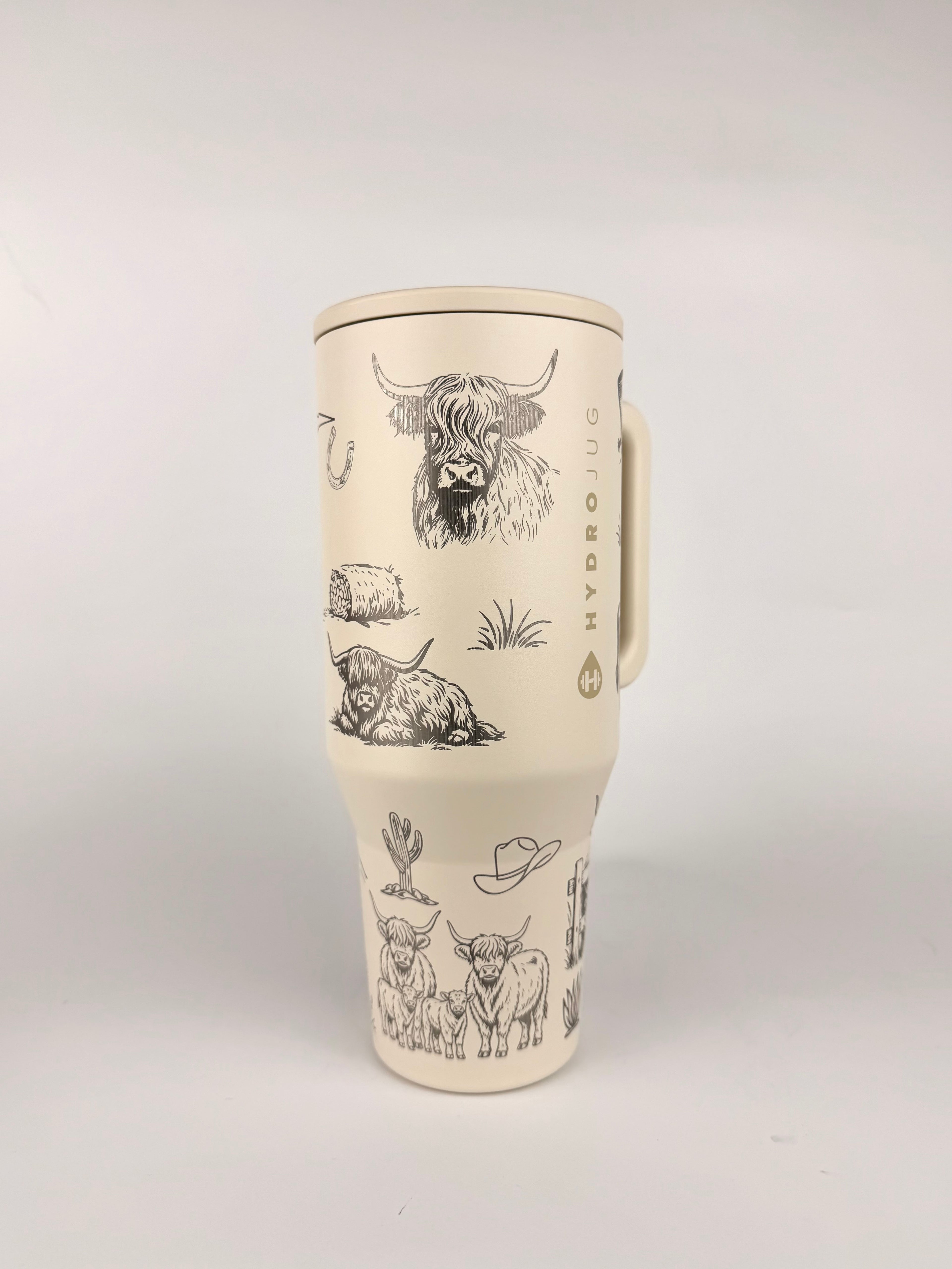 Highland Cow Engraved HydroJug (32 oz & 40 oz)