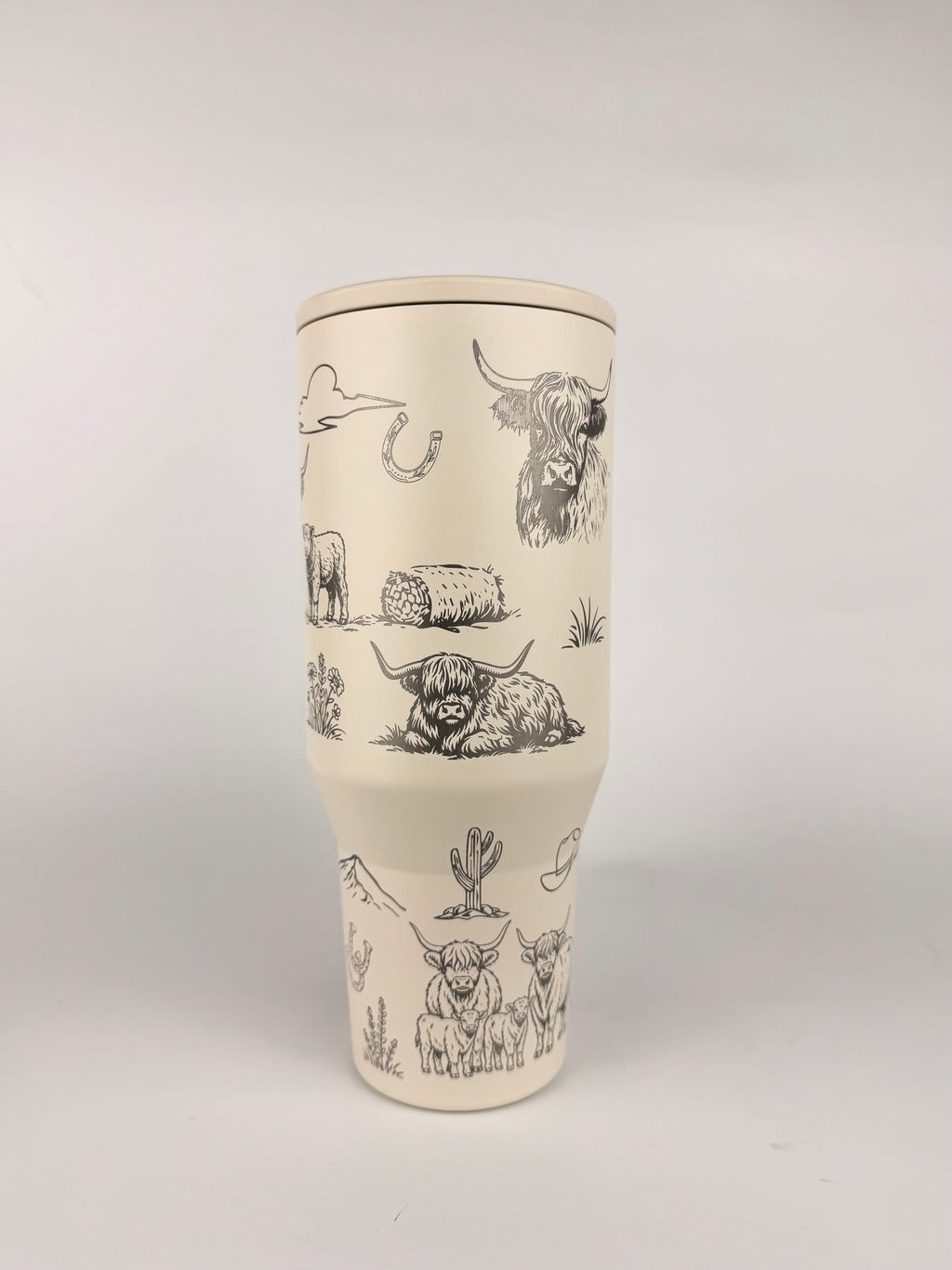 Highland Cow Engraved HydroJug (32 oz & 40 oz)