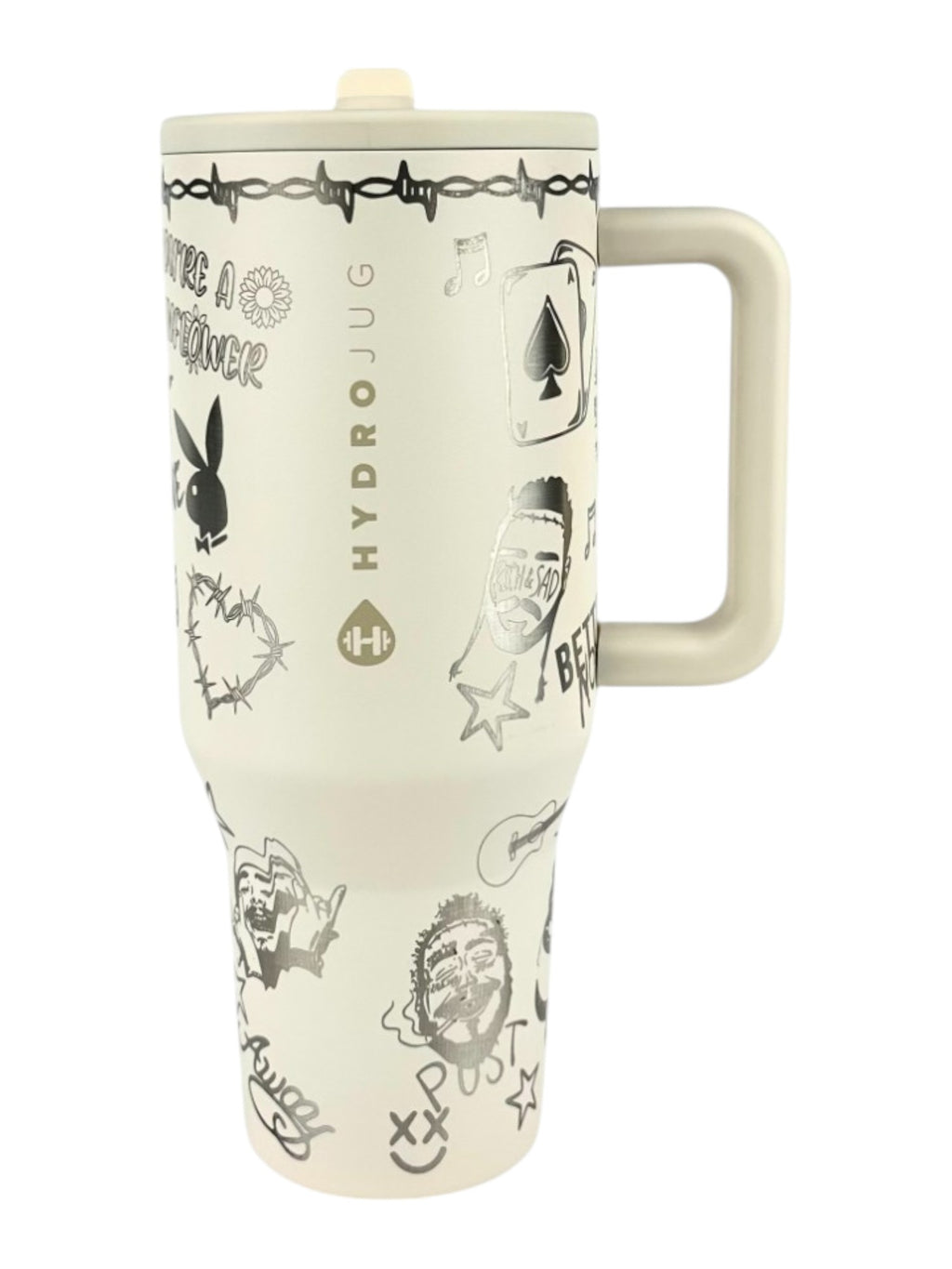 Post Malone Hydrojug – Custom Engraved Jug (32 & 40 oz) | Limited