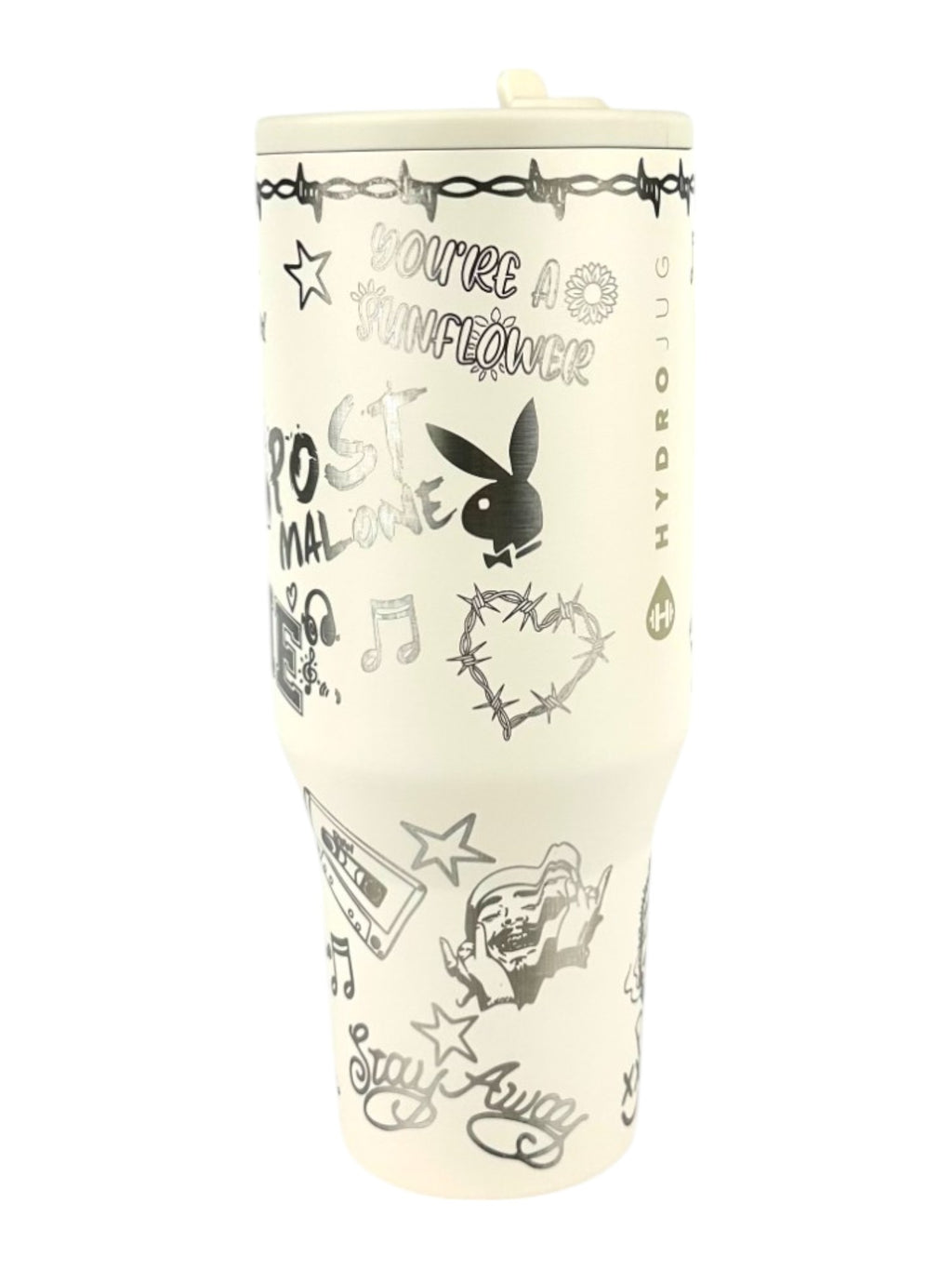 Post Malone Hydrojug – Custom Engraved Jug (32 & 40 oz) | Limited
