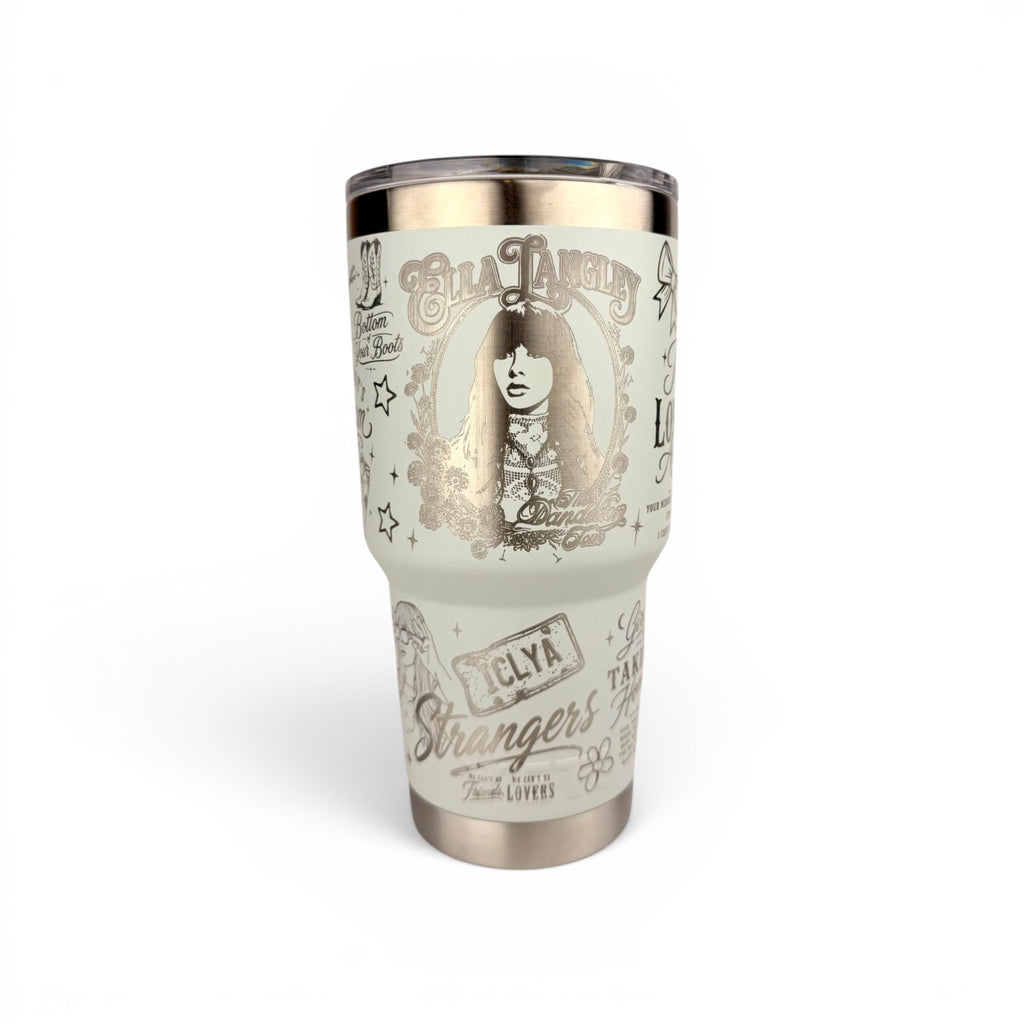 Ella Langley Yeti Tumbler – Custom Laser Engraved Country Music Tumbler (30 oz)