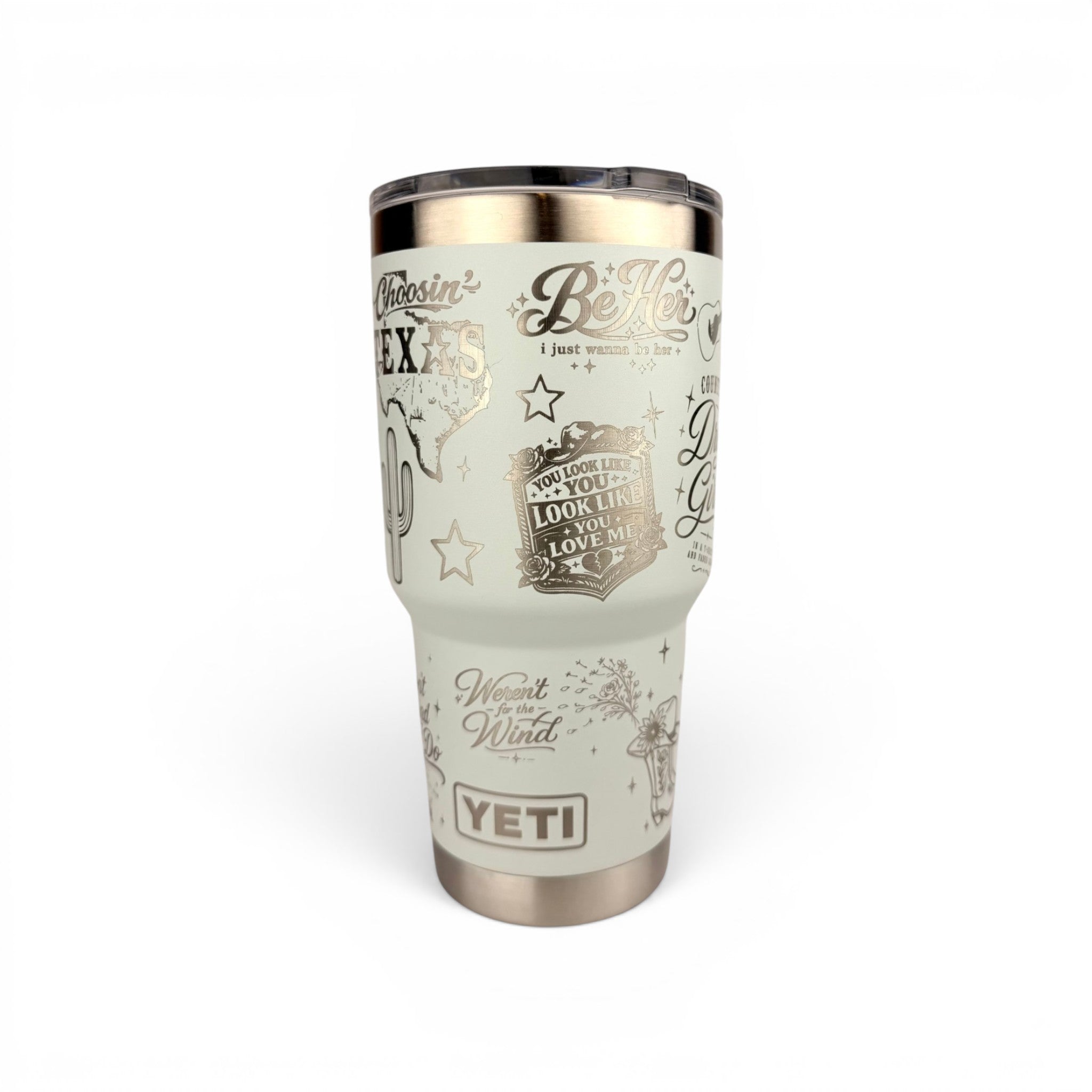 Ella Langley Yeti Tumbler – Custom Laser Engraved Country Music Tumbler (30 oz)