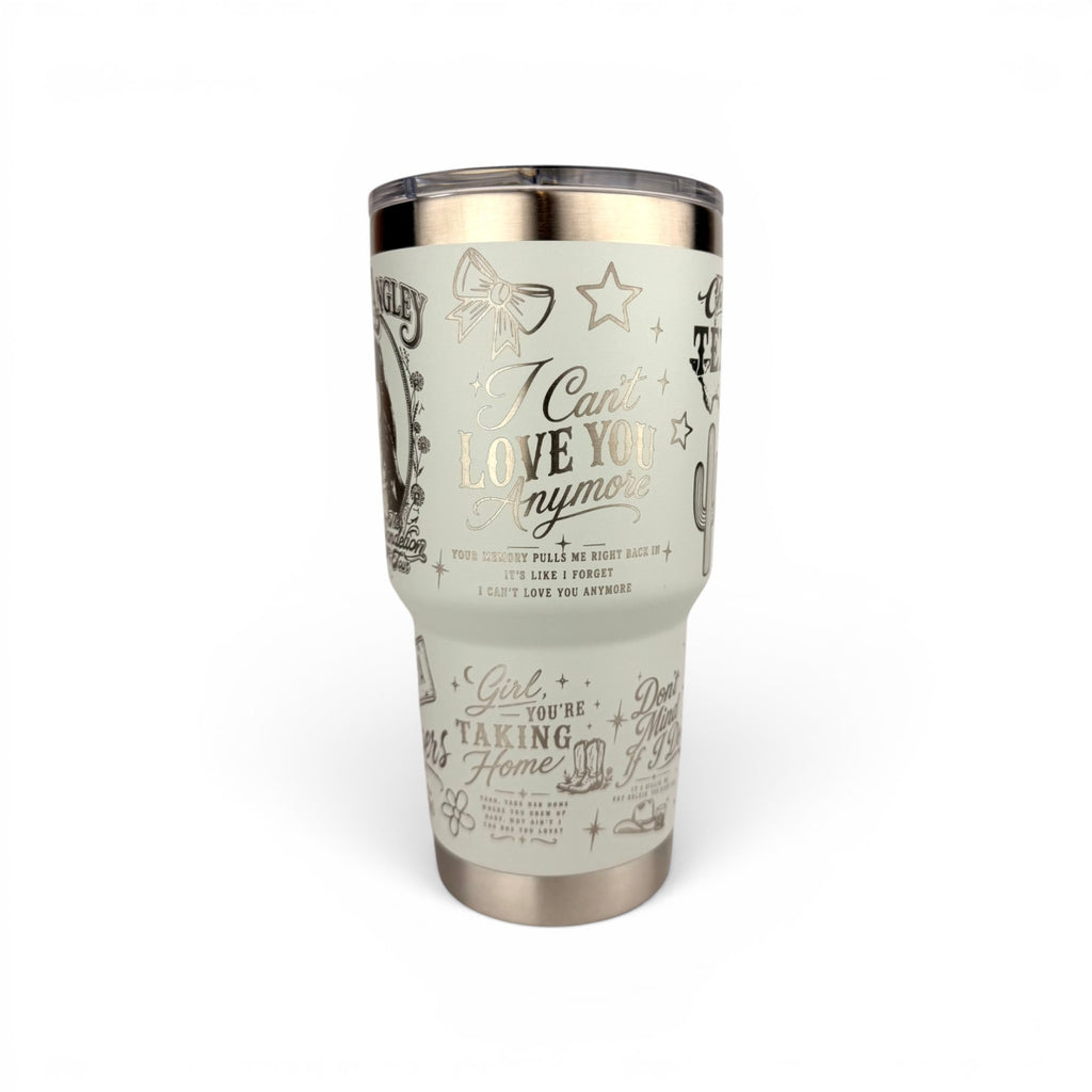 Ella Langley Yeti Tumbler – Custom Laser Engraved Country Music Tumbler (30 oz)