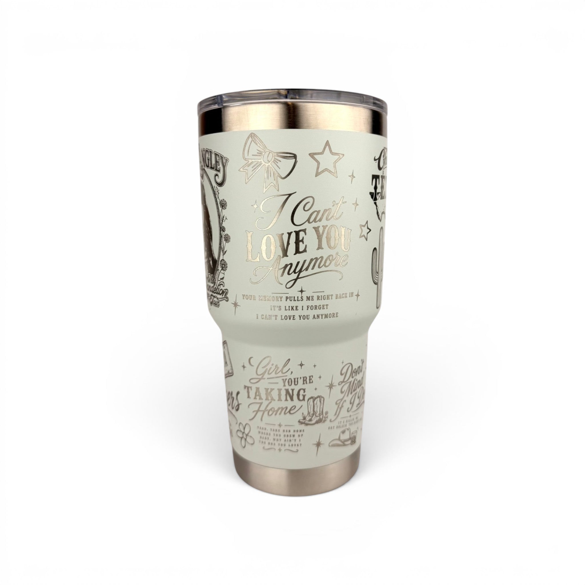 Ella Langley Yeti Tumbler – Custom Laser Engraved Country Music Tumbler (30 oz)