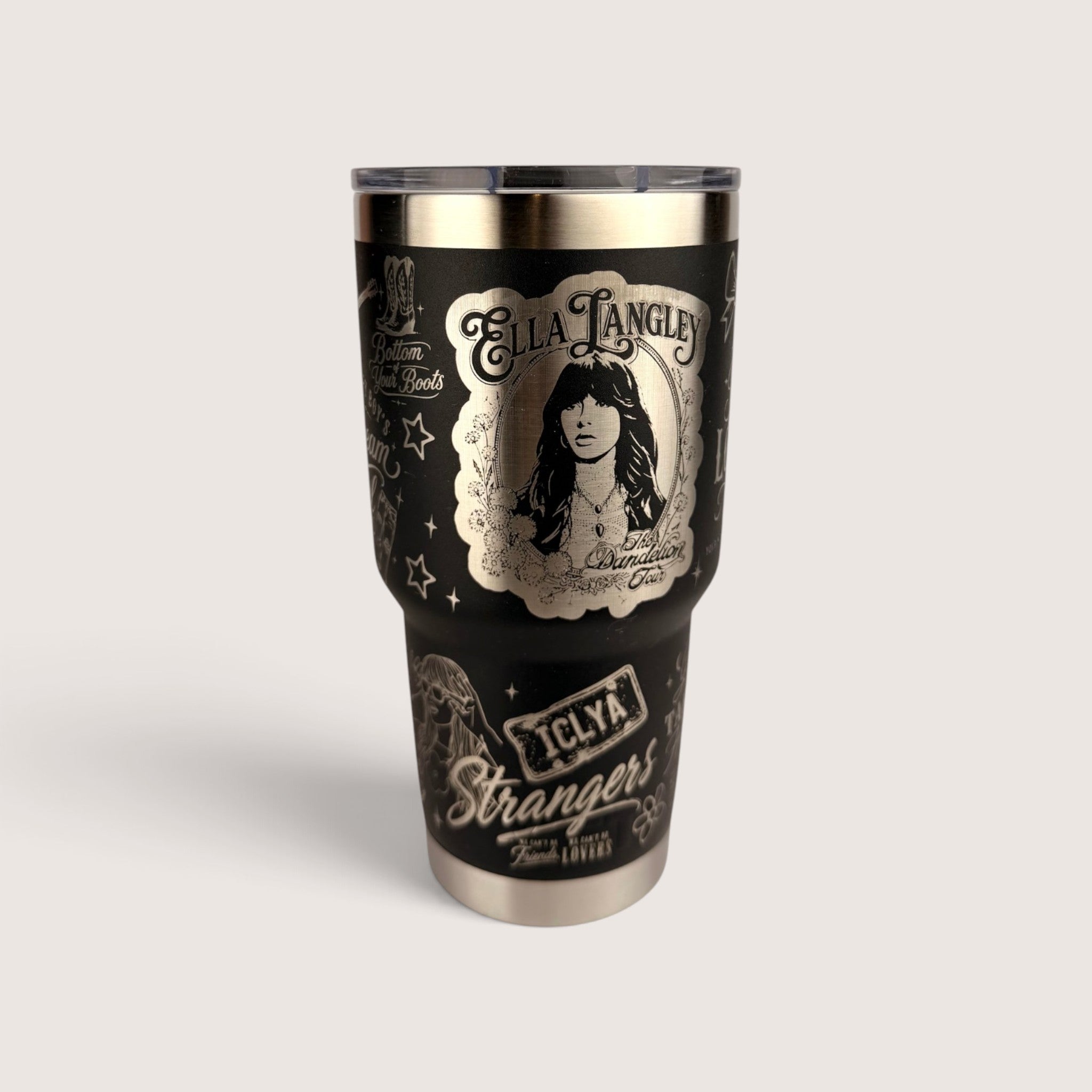 Ella Langley Yeti Tumbler – Custom Laser Engraved Country Music Tumbler (30 oz)