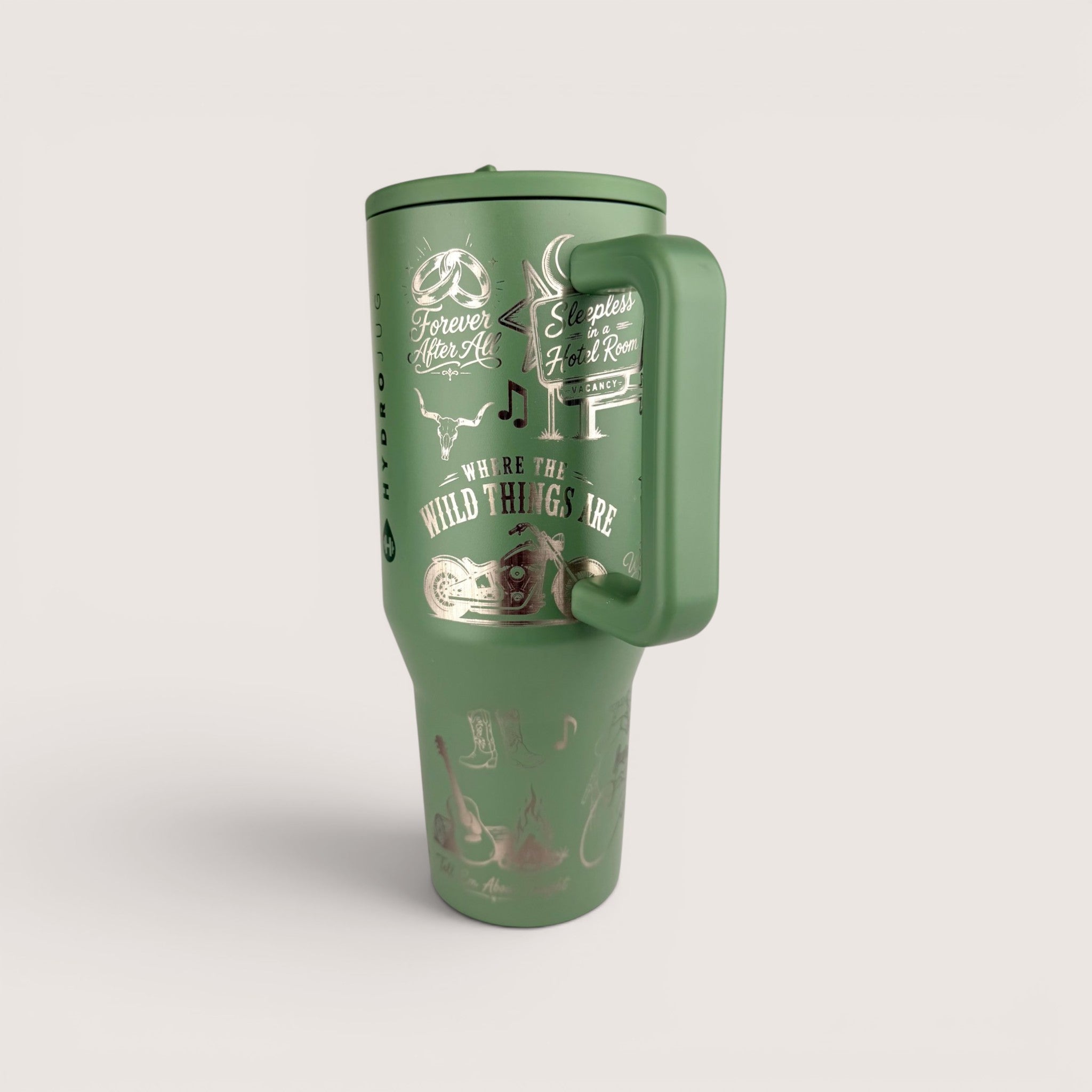 Luke Combs Engraved HydroJug Tumbler – Country Music Water Bottle, 32oz & 40oz