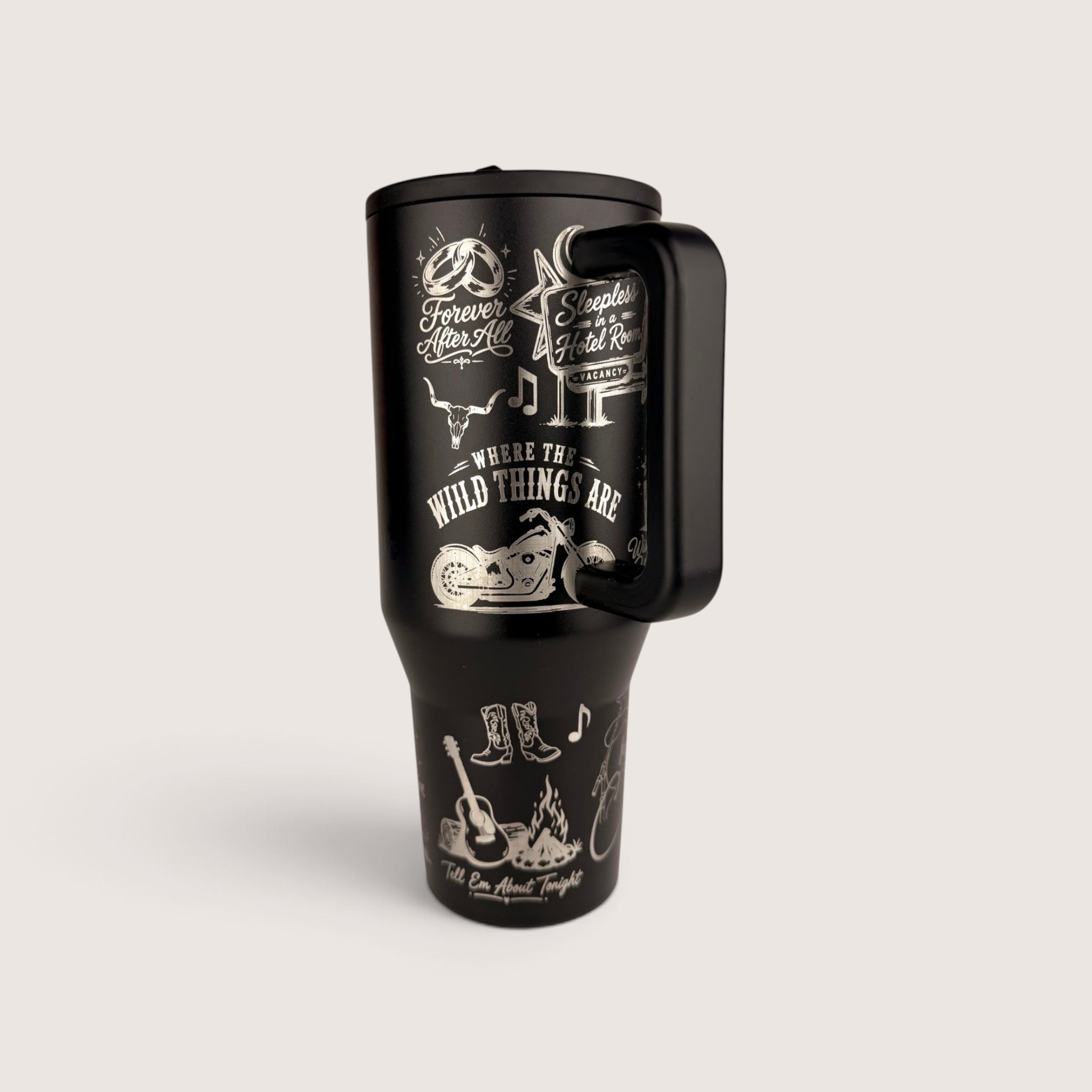 Luke Combs Engraved HydroJug Tumbler – Country Music Water Bottle, 32oz & 40oz