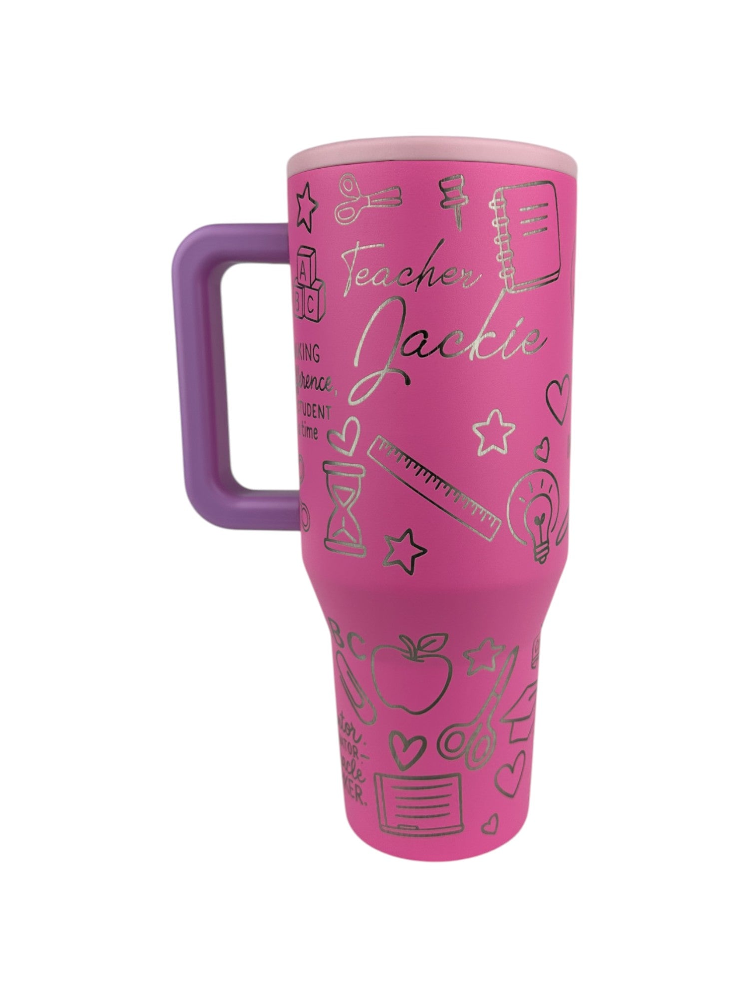 Teacher Hydrojug – Custom Engraved Water Bottle (32 oz / 40 oz) | Personalized Teacher Gift