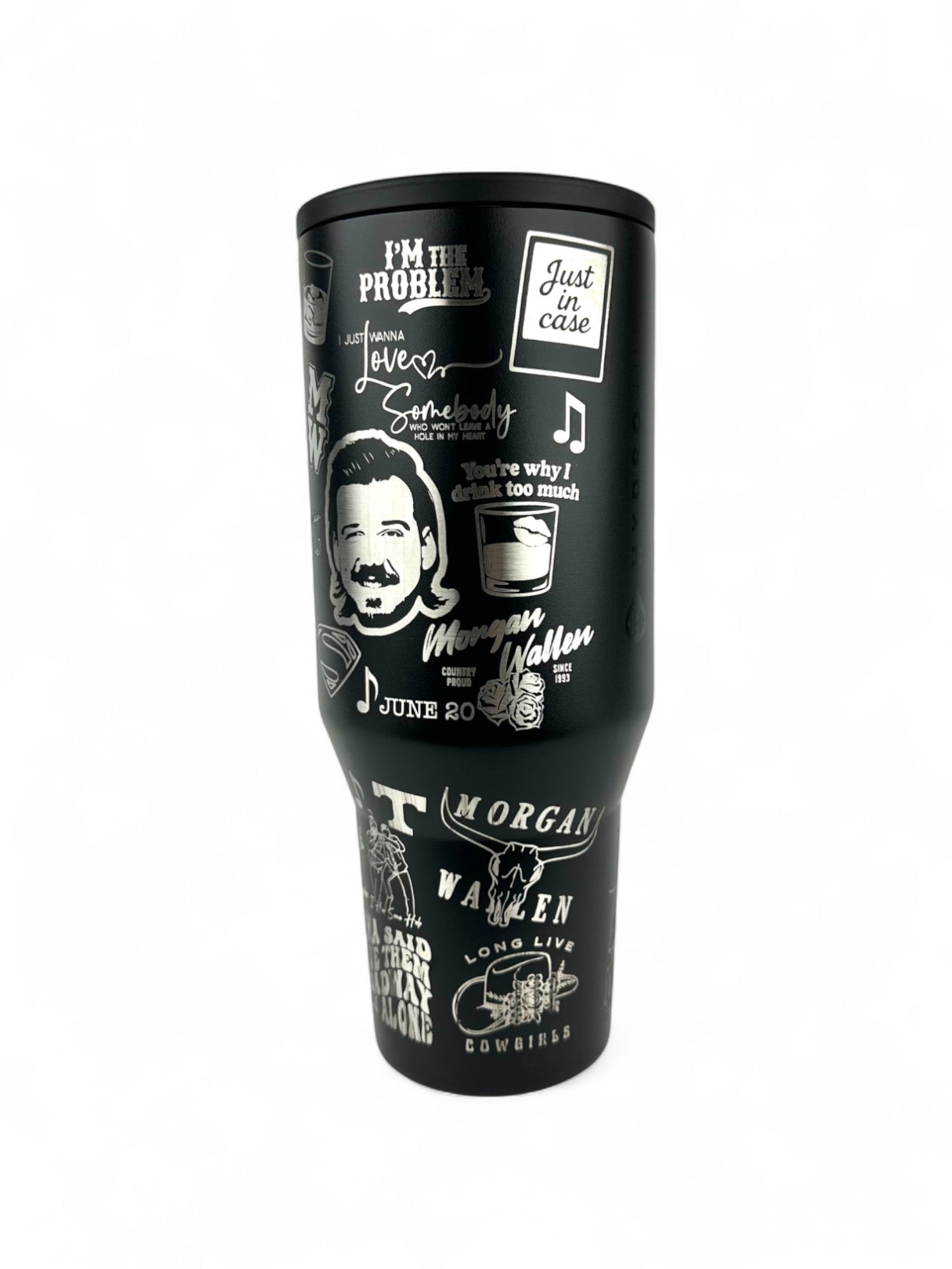 NEW Morgan Wallen Hydrojug Design – Custom Engraved Country Jug (32 & 40 oz)