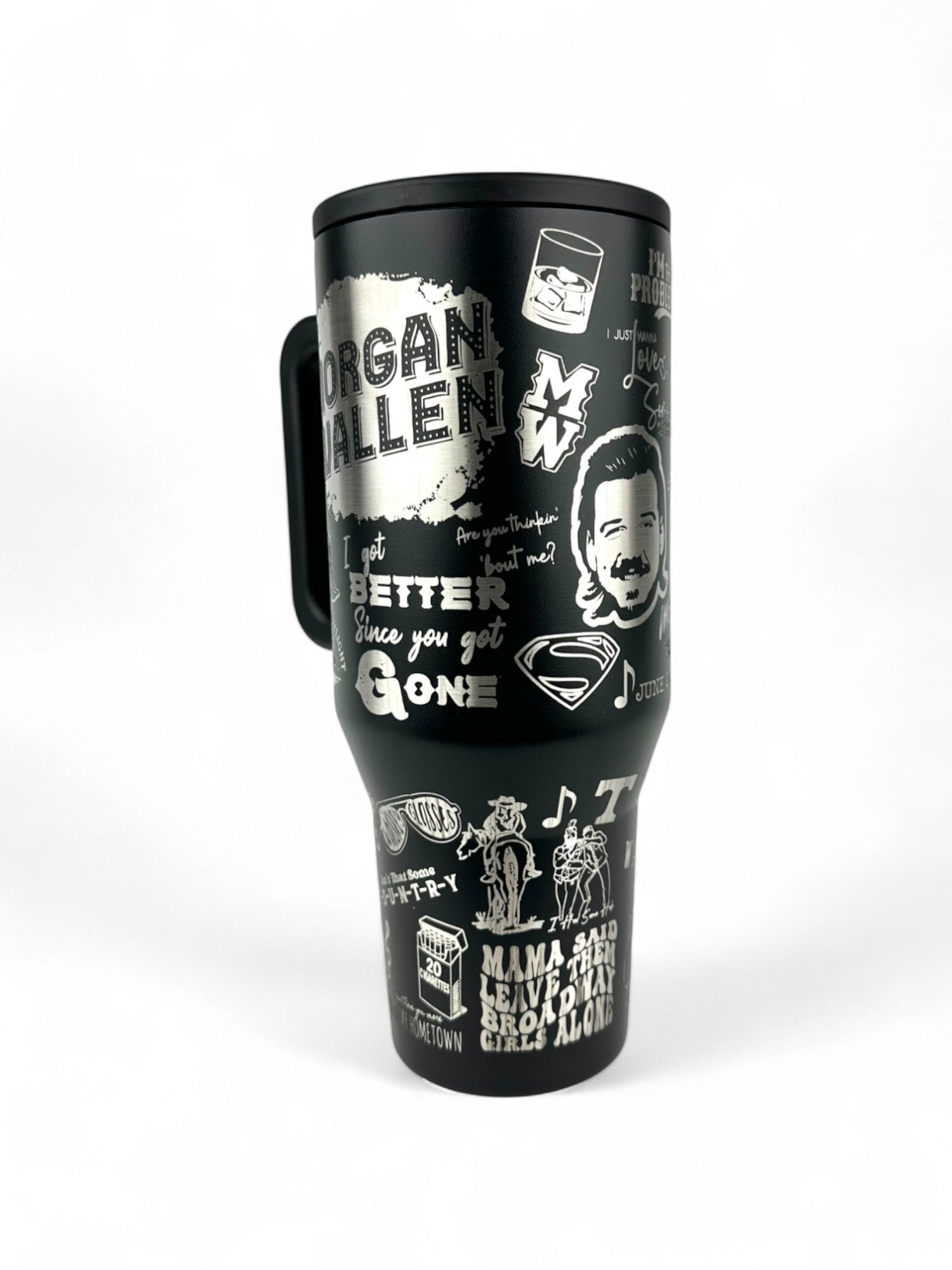 NEW Morgan Wallen Hydrojug Design – Custom Engraved Country Jug (32 & 40 oz)