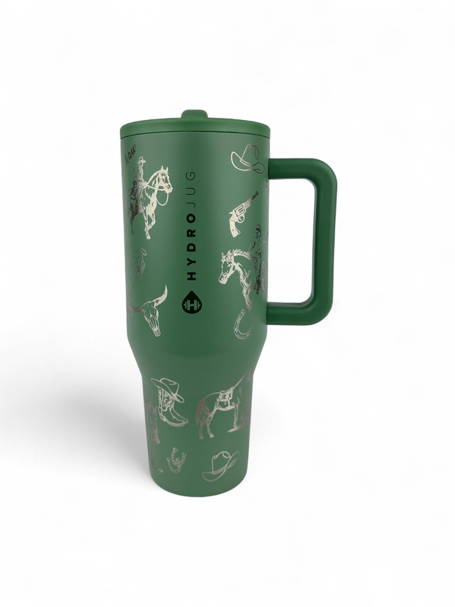Rodeo Engraved Hydrojug – Custom Cowboy Water Jug (32 oz / 40 oz) | Western Gift