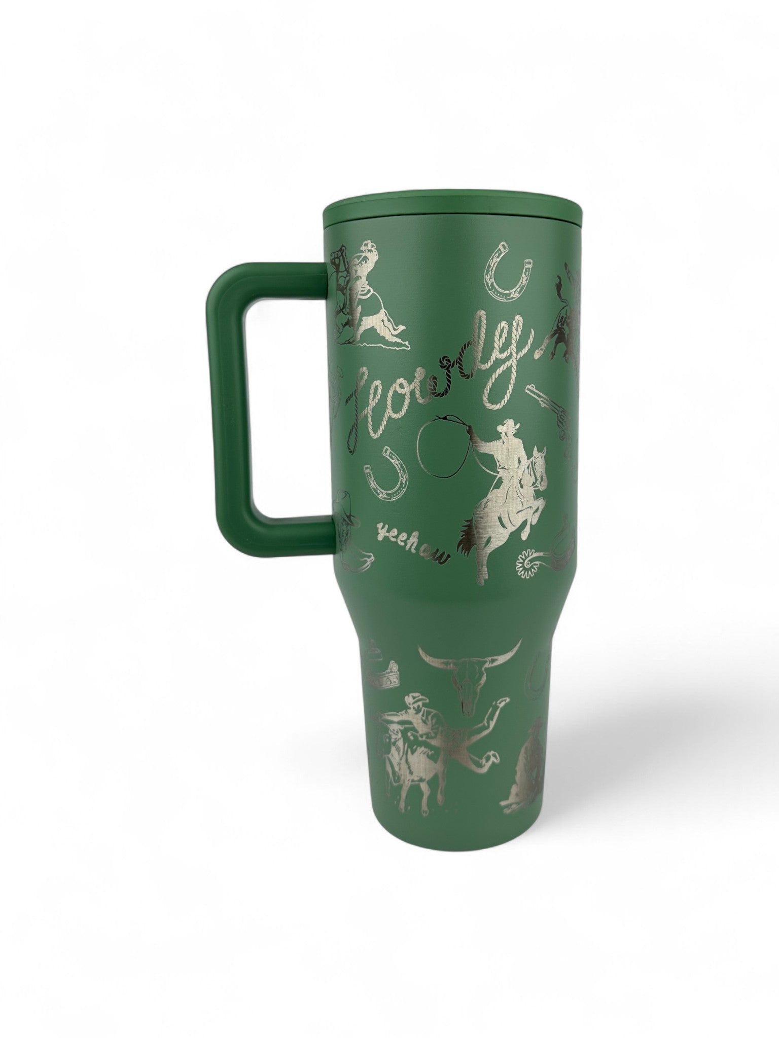 Rodeo Engraved Hydrojug – Custom Cowboy Water Jug (32 oz / 40 oz) | Western Gift