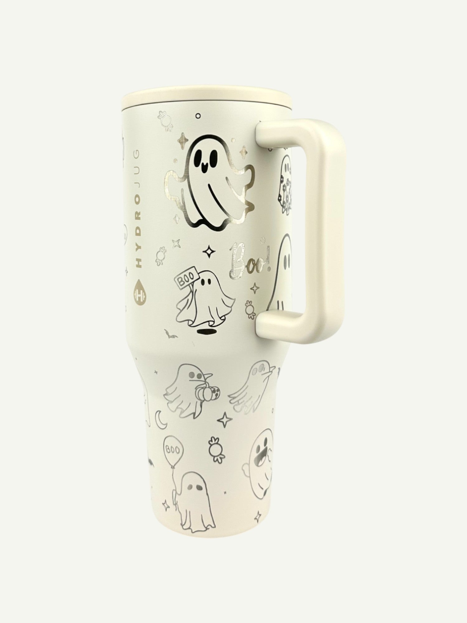 Ghost Spooky Season Hydrojug – Custom Engraved Jug (32 & 40 oz)