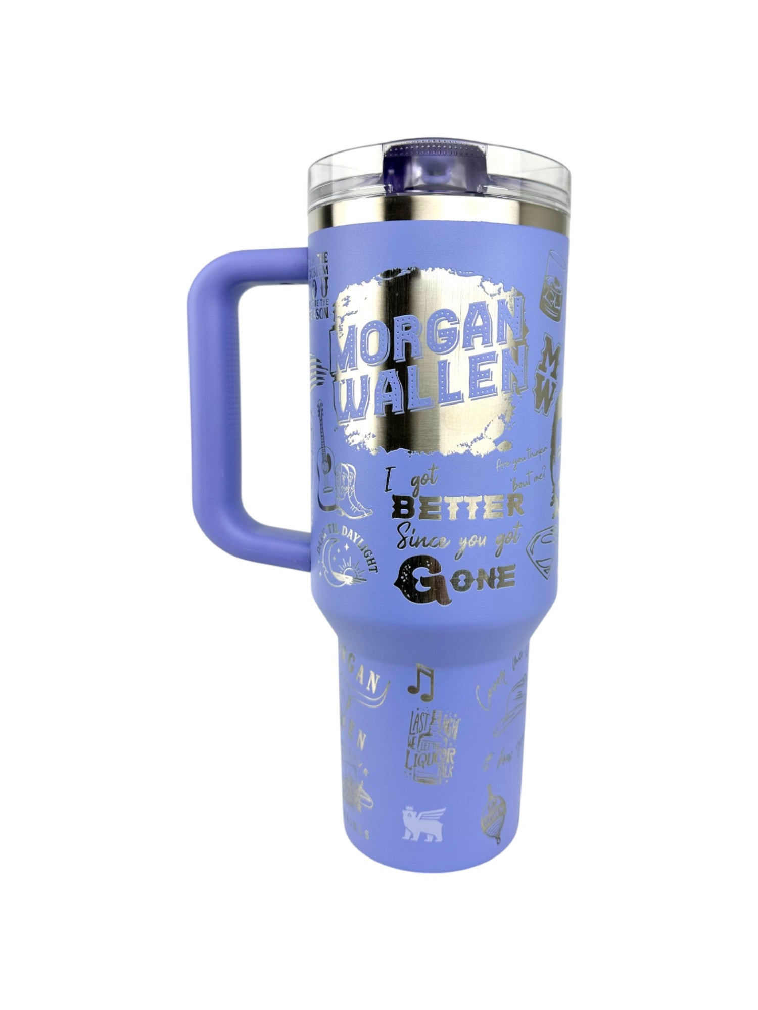 Custom Morgan Wallen Houston Setlist Stanley Tumbler – 40oz Engraved Cup | MTEngravings