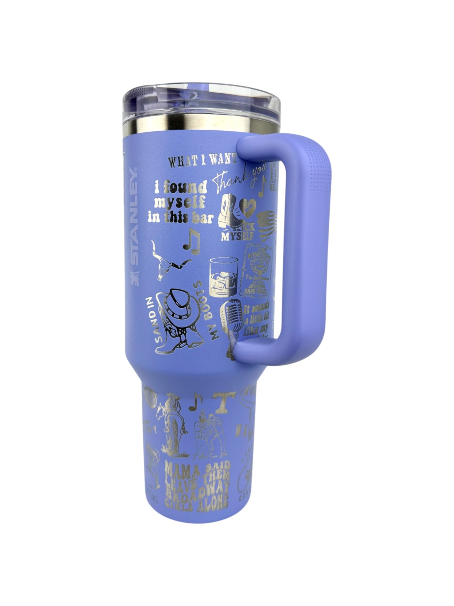 Custom Morgan Wallen Houston Setlist Stanley Tumbler – 40oz Engraved Cup | MTEngravings