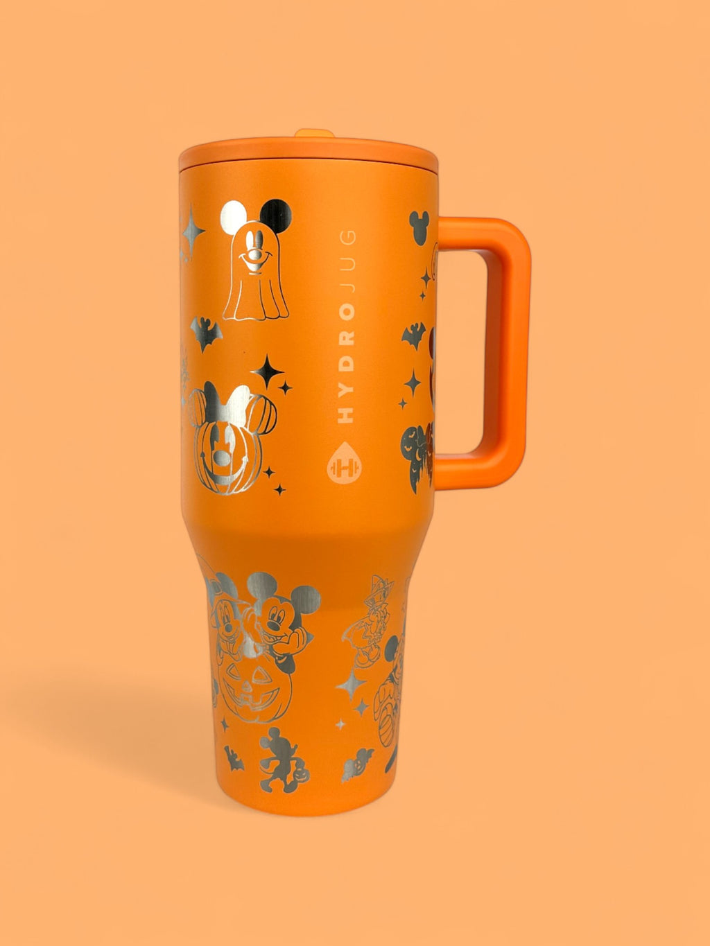 Mickey Halloween HydroJug™ – Laser Engraved Water Bottle | 32oz & 40oz | Spooky Disney Fall Design