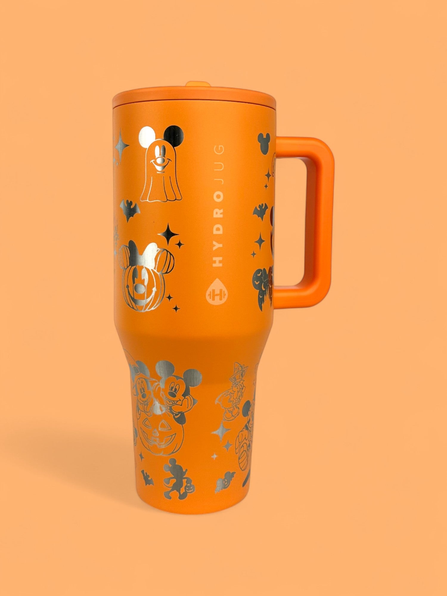 Mickey Halloween HydroJug™ – Laser Engraved Water Bottle | 32oz & 40oz | Spooky Disney Fall Design