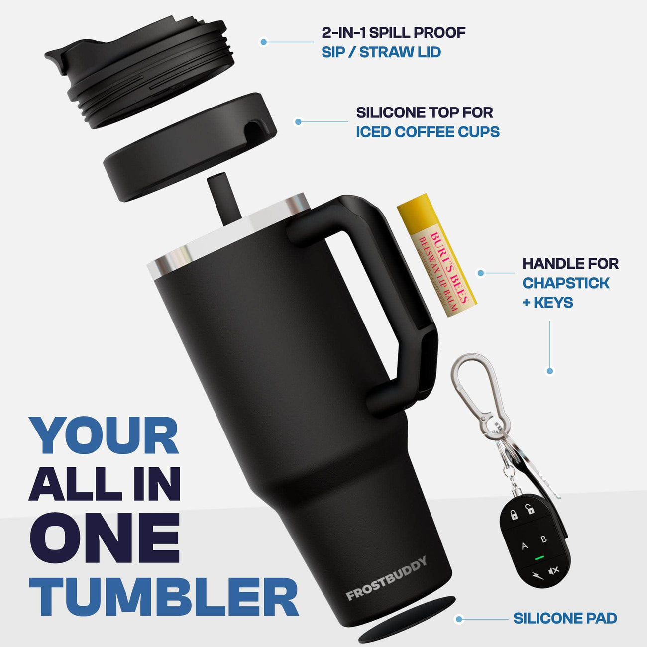 Pumpkin Engraved Frost Buddy Thicc Buddy – Personalized Fall Tumbler