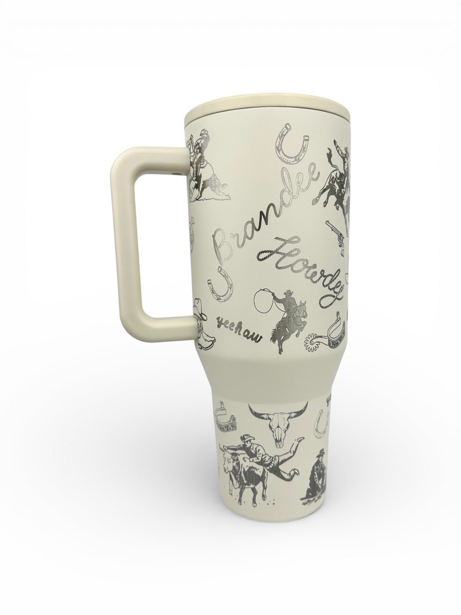 Rodeo Engraved Hydrojug – Custom Cowboy Water Jug (32 oz / 40 oz) | Western Gift