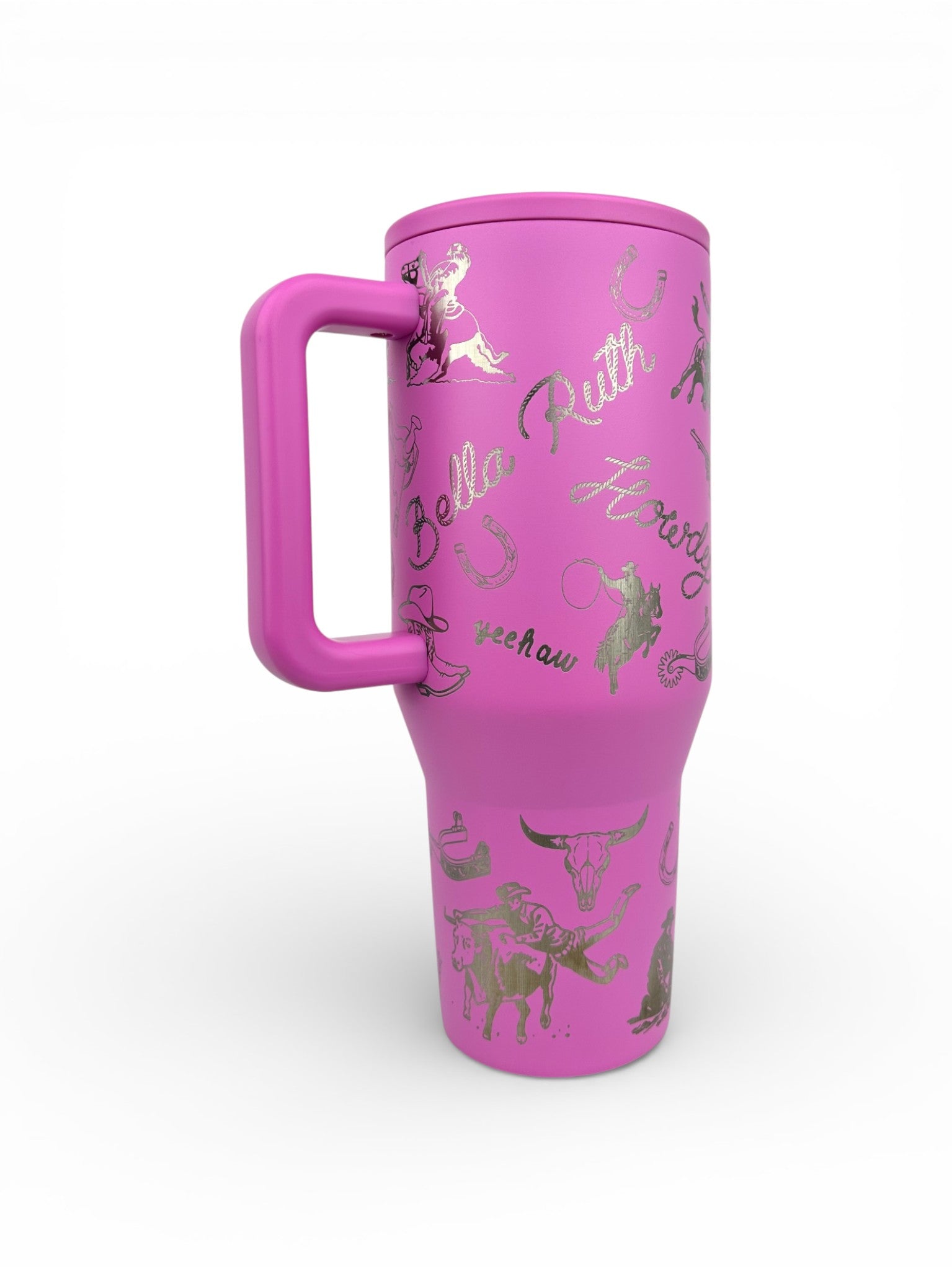 Rodeo Engraved Hydrojug – Custom Cowboy Water Jug (32 oz / 40 oz) | Western Gift