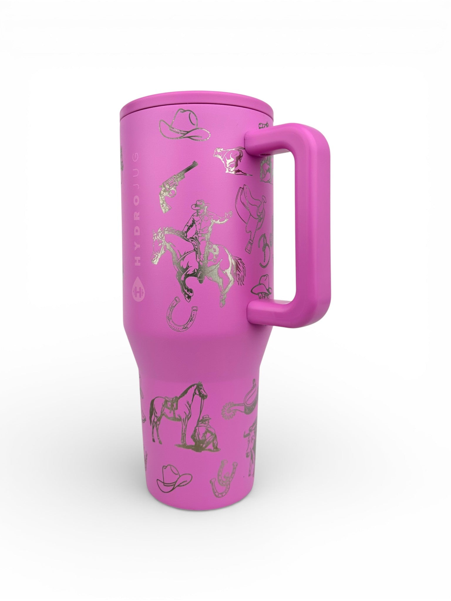 Rodeo Engraved Hydrojug – Custom Cowboy Water Jug (32 oz / 40 oz) | Western Gift