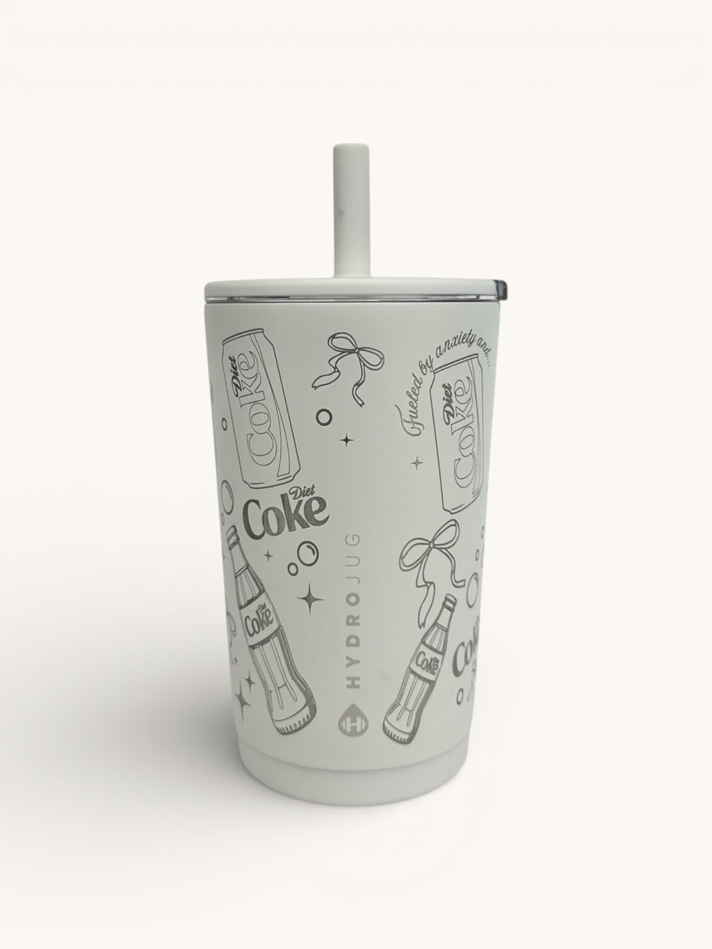 Diet Coke Everyday HydroJug Tumbler 14oz | Engraved Diet Coke Social Club Cup | Cute Soda Lover Gift