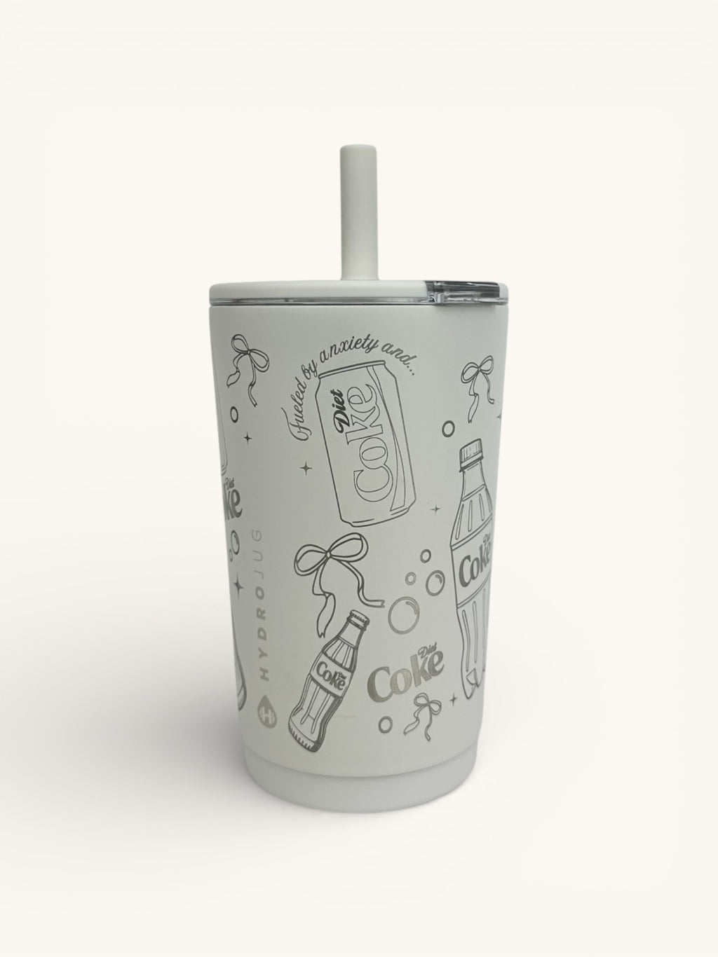 Diet Coke Everyday HydroJug Tumbler 14oz | Engraved Diet Coke Social Club Cup | Cute Soda Lover Gift