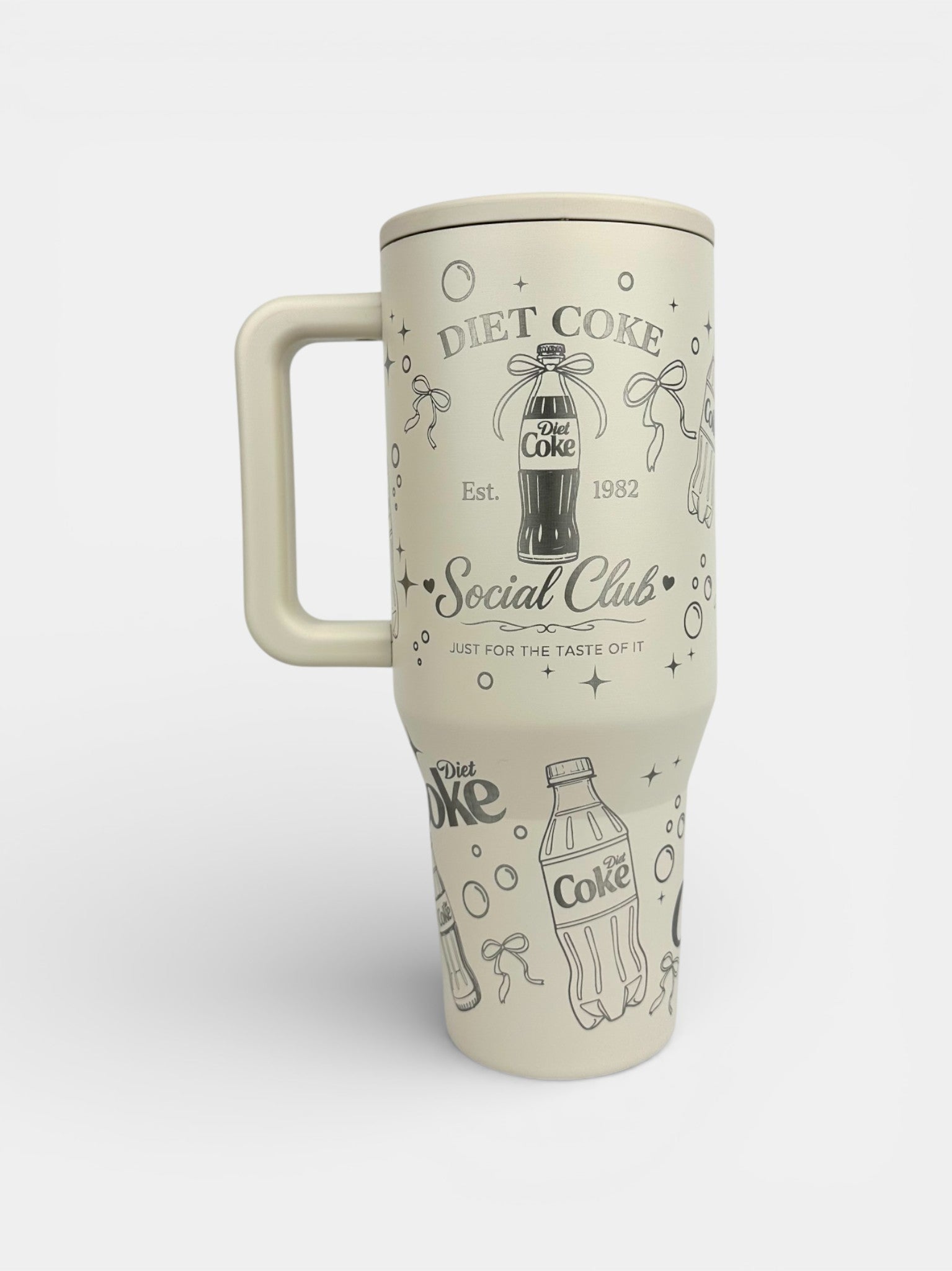 Diet Coke Lover Engraved HydroJug – 32/40oz Custom Laser Engraved Tumbler