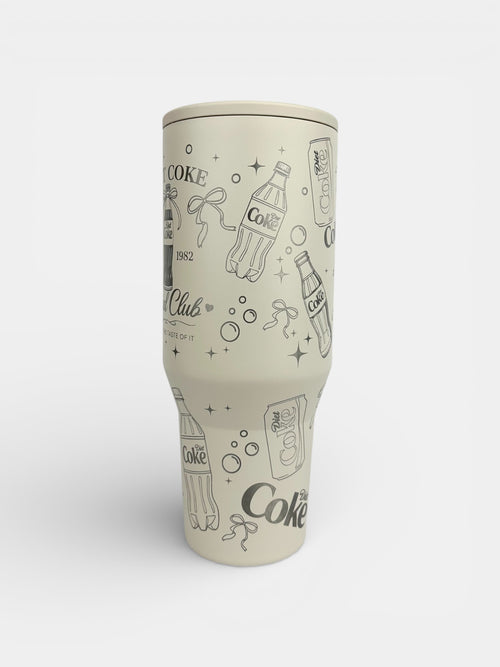 Diet Coke Lover Engraved HydroJug – 32/40oz Custom Laser Engraved Tumbler