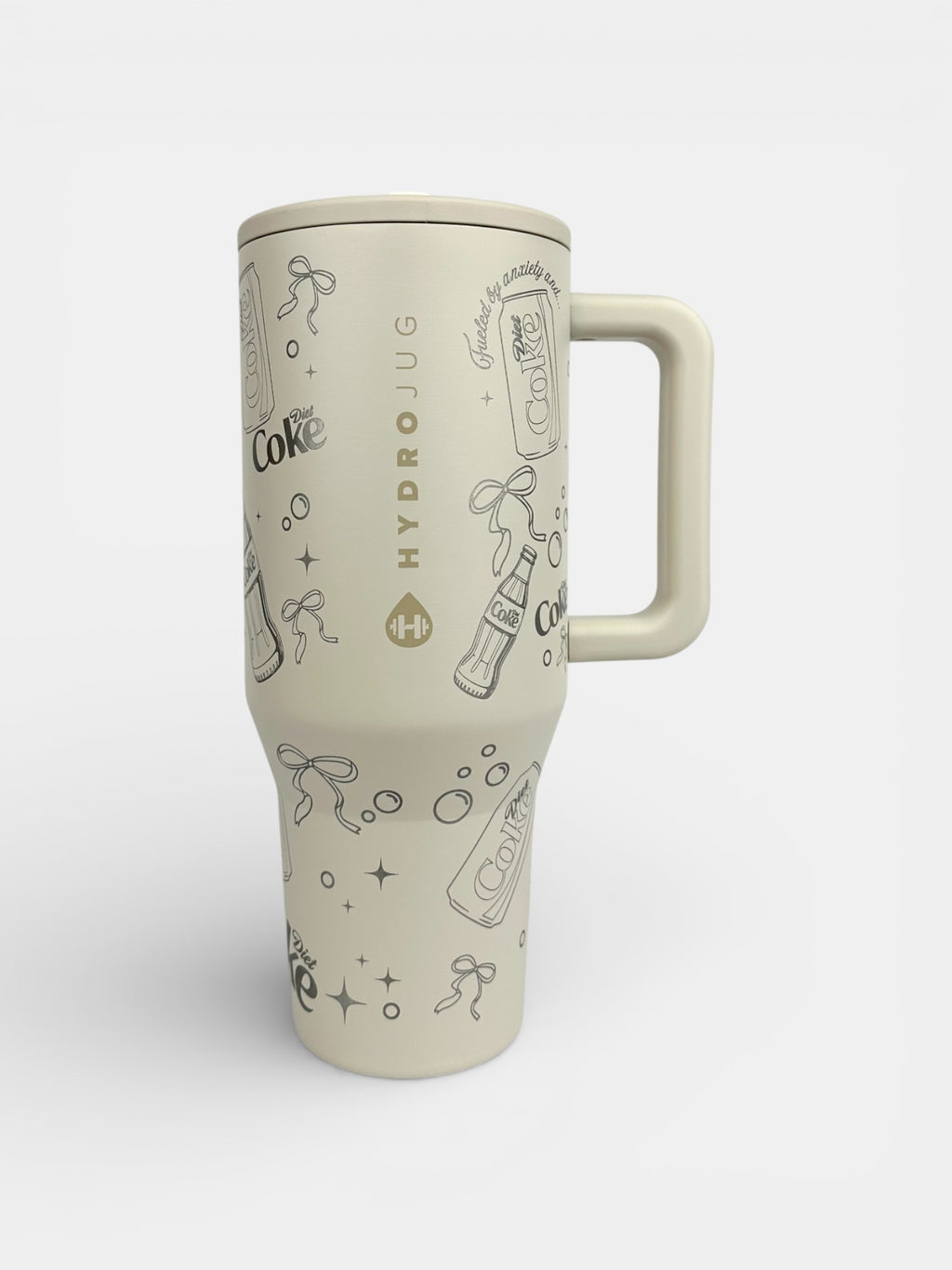 Diet Coke Lover Engraved HydroJug – 32/40oz Custom Laser Engraved Tumbler