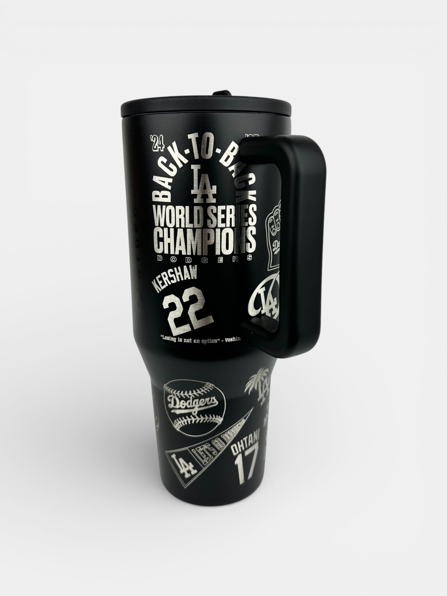 LA Dodgers Engraved HydroJug | 32oz & 40oz Custom Laser Engraved Baseball Tumbler