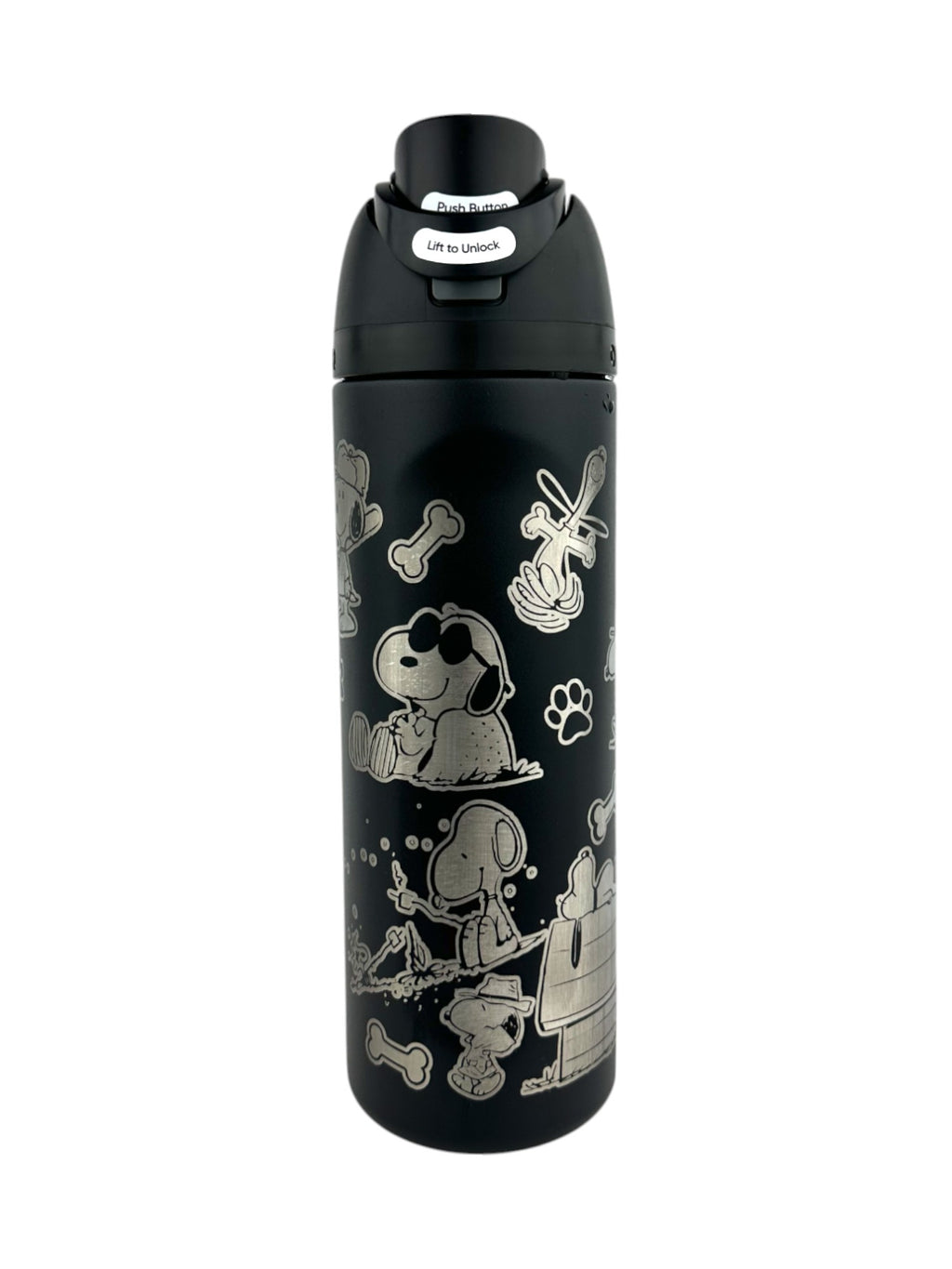 Snoopy Owala Black