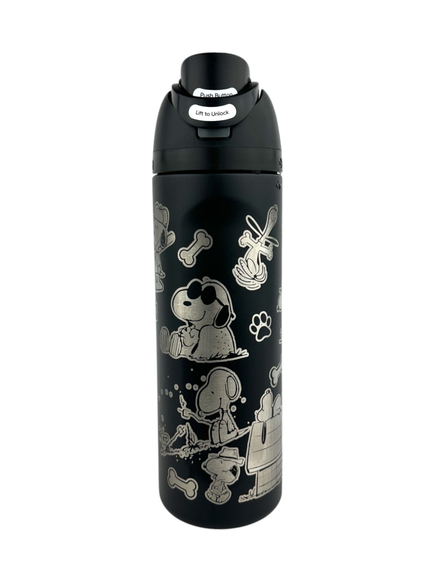 Snoopy Owala Black