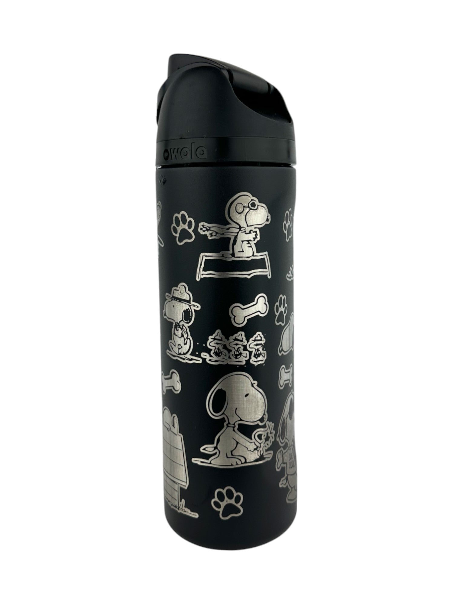 Snoopy Owala Black