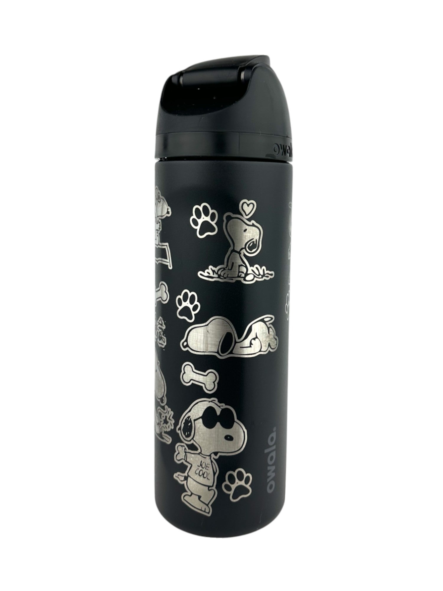 Snoopy Owala Black