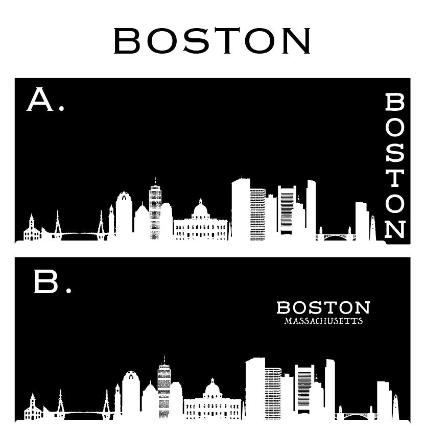 40 oz Stanley Tumbler Custom Engraved City Skyline