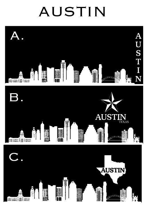 40 oz Stanley Tumbler Custom Engraved City Skyline