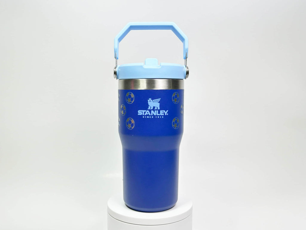 20oz Stanley Tumbler Iceflow Custom Engraved Personalized water bottle