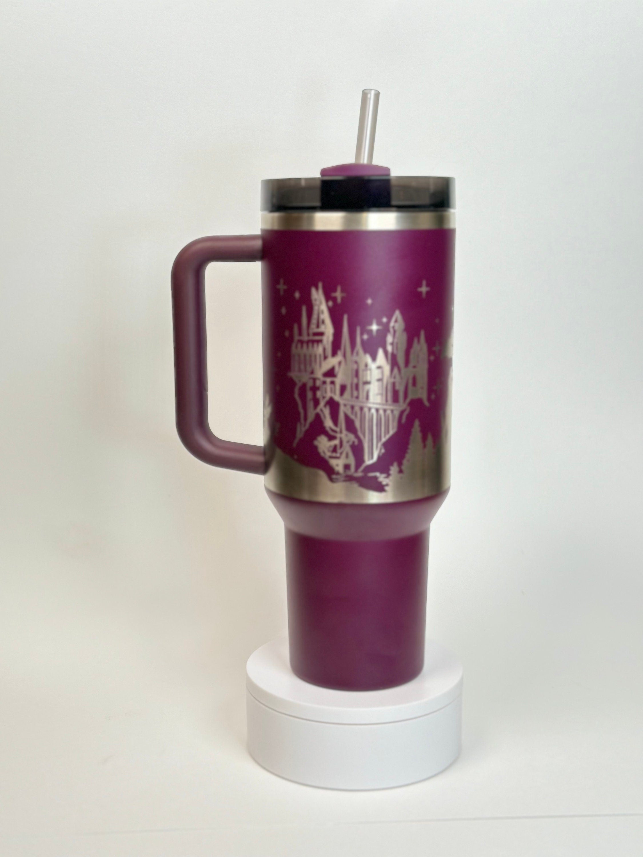 Harry Potter Custom Engraved Stanley Wrap Stanley Tumbler 30 oz engraved Limited Gift