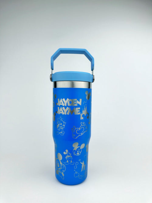 clear stanley water bottle Mickey Mouse Stanley Tumbler Iceflow Custom Engraved Personalized wate