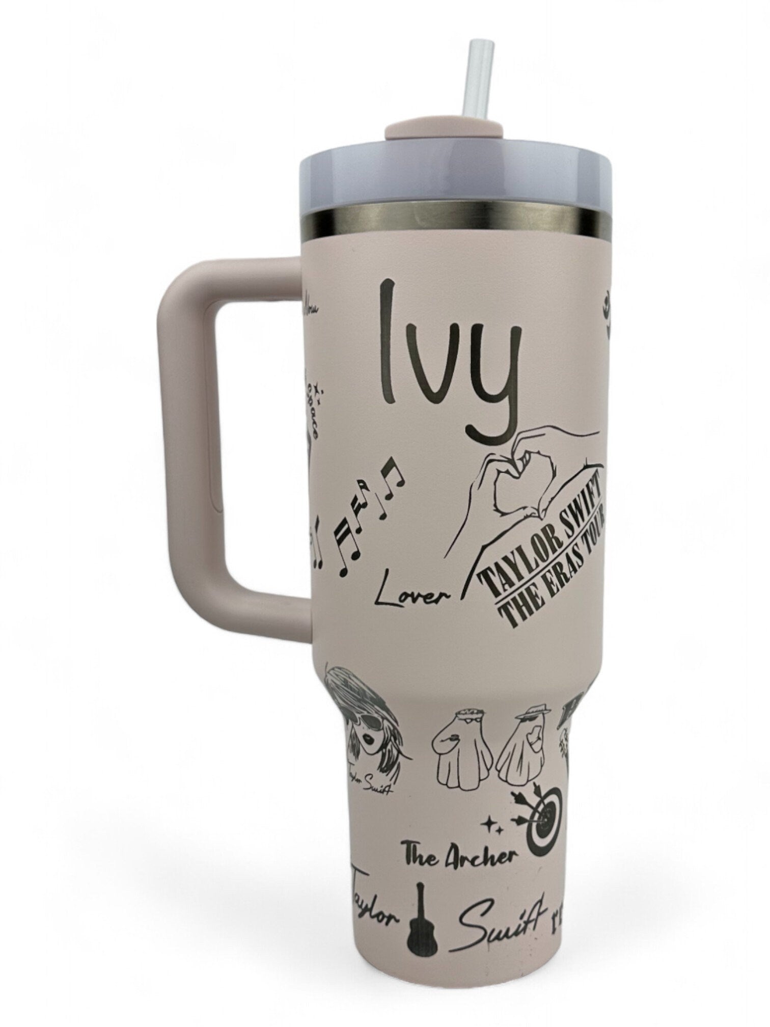 Taylor Swift Custom Engraved Stanley Wrap Stanley Tumbler 40 oz engraved Limited Swifty Gift