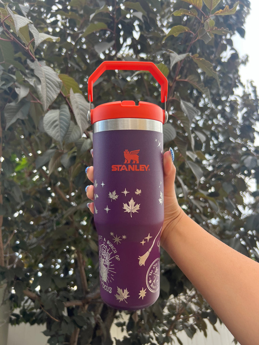 Hocus Pocus Stanley Engraved 30 oz tumbler Halloween Stanley Custom Engraved gift idea for Disney Fall Season