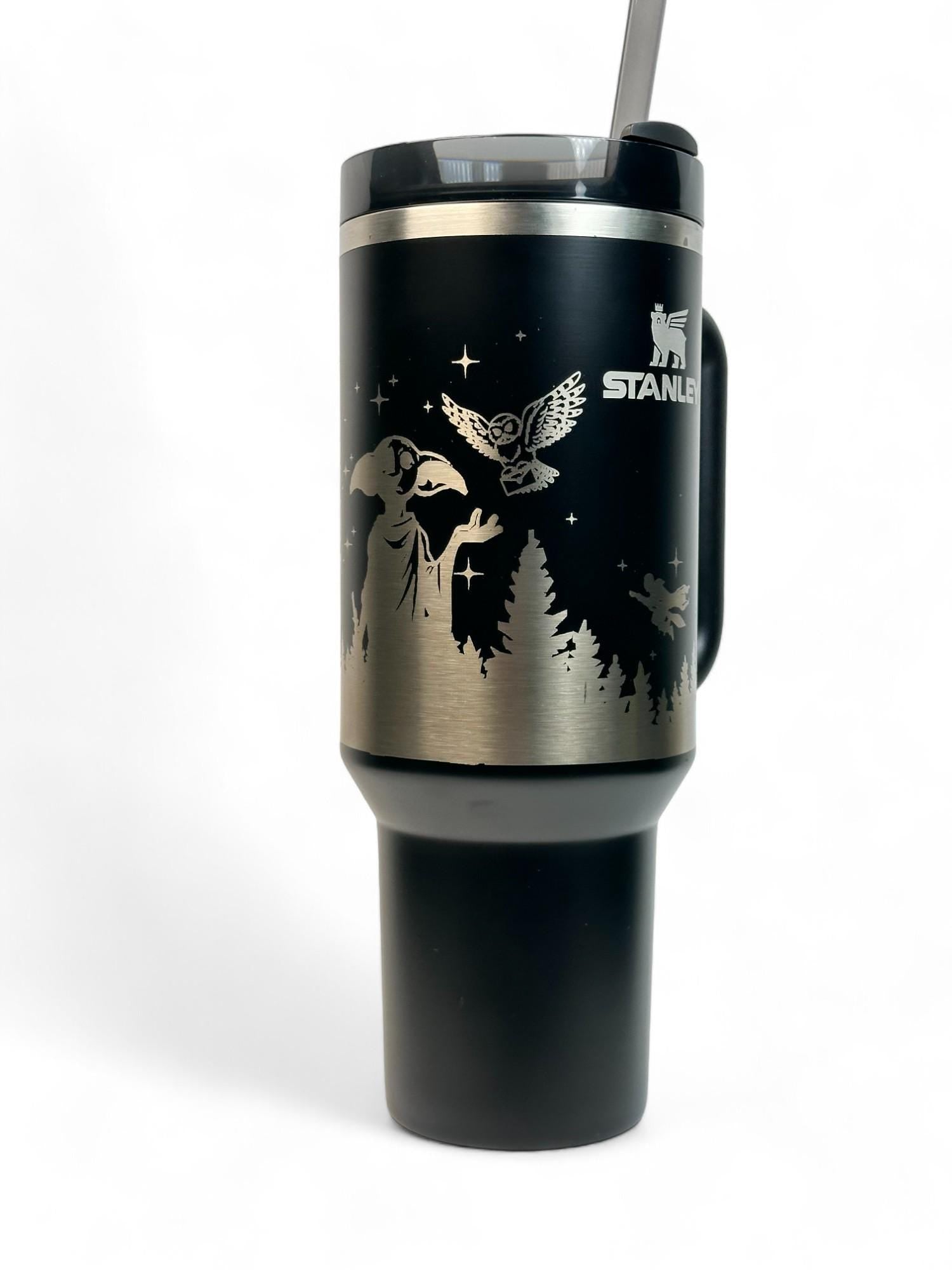 Wizard Custom Engraved Stanley Wrap Stanley Tumbler 40 oz engraved Limited Gift