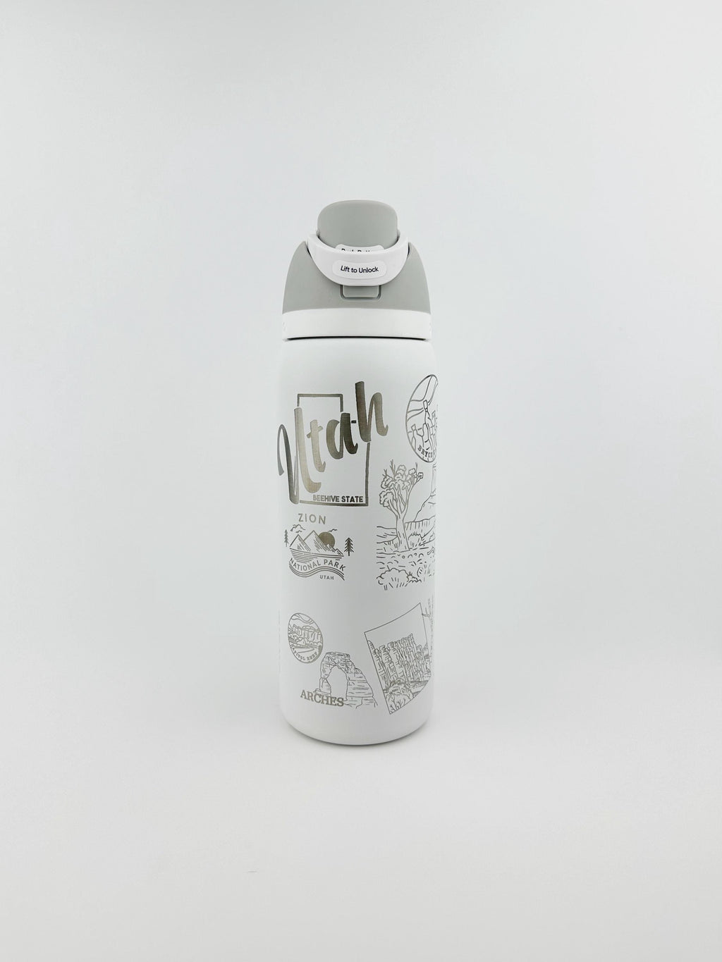 Utah travel cup Owala outdoor tumbler national parks cup engraved custom gift idea nature tumbler